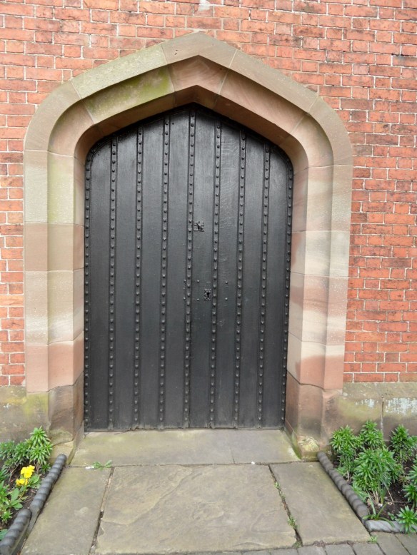 I wonder whether the nails in this door really were created locally?