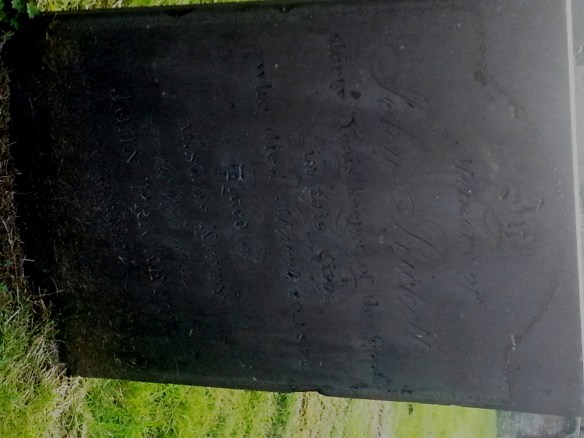 John Prickett's grave at St Chad's, Lichfield