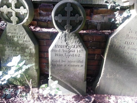 Allen headstone Blithfueld