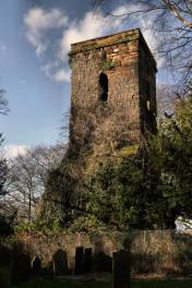 Old tower at St John's Shenstone, by Jason Kirkham