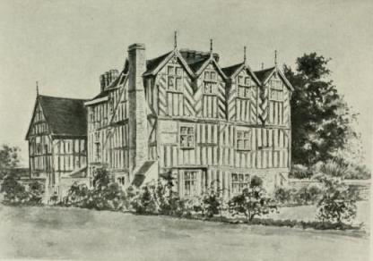 Moseley Old Hall as it was....