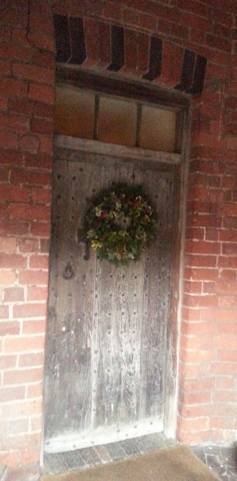 The back door through which Charles entered Moseley Olf Hall on 8th September 1651