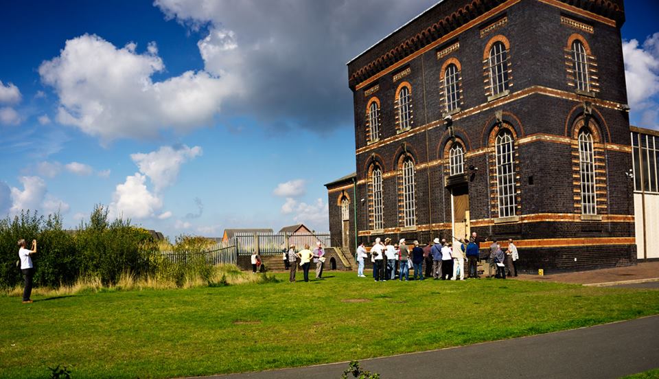 One of the three waterwalks arranged by the Lichfield Waterworks Trust or the Heritage Weekend 2015 