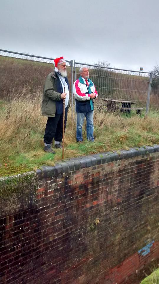 Peter and Bob at Lock 18