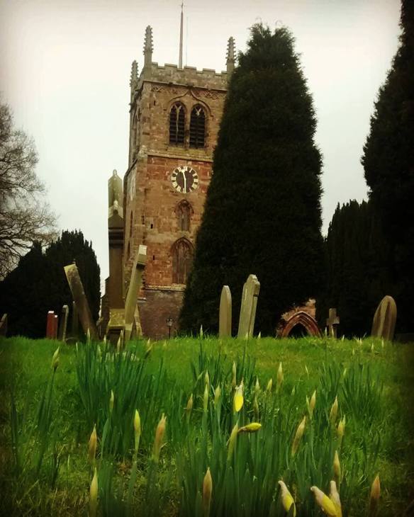 eccleshall church