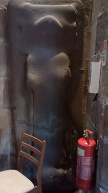 stone effigy eccleshall