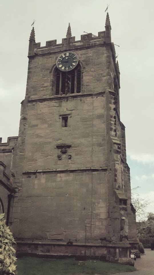 The tower of St James at Barton under Needwood