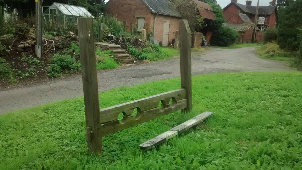 Stocks just after Hilderstone turning on A51 near Stone