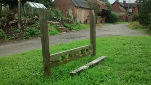 Stocks just after Hilderstone turning on A51 near Stone